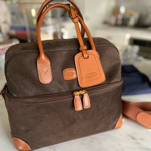 Bric’s Life Tuscan Train Case, olive — never used